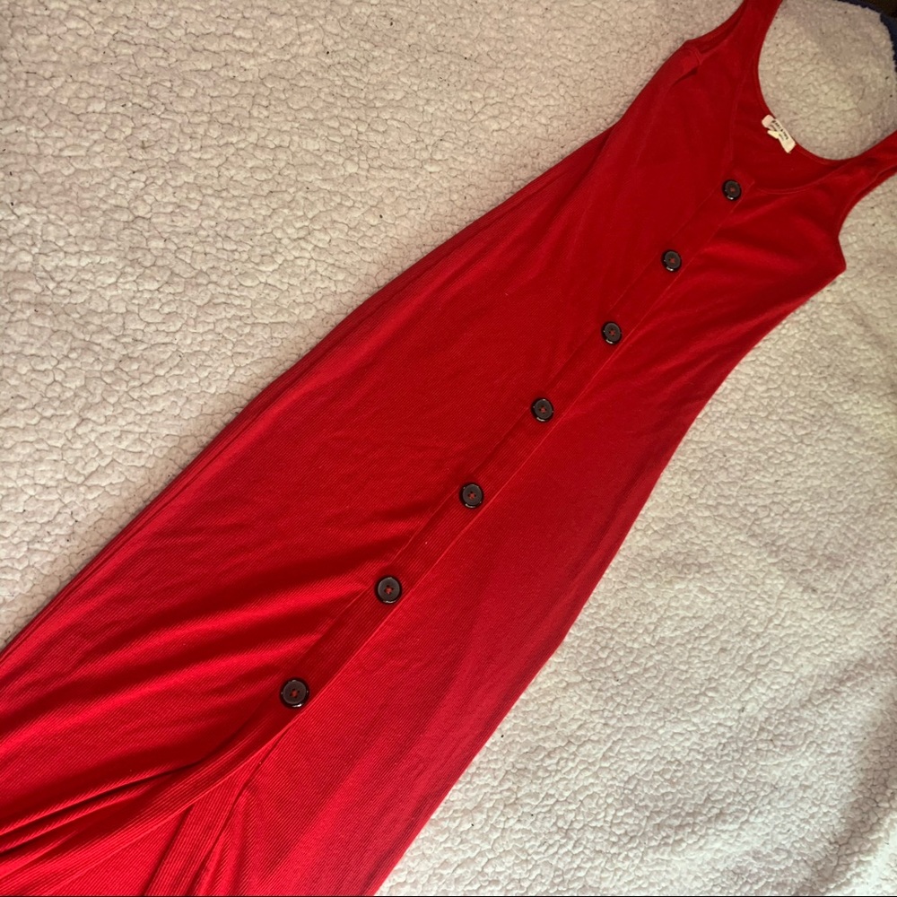 Red Tight Fitted Dress
